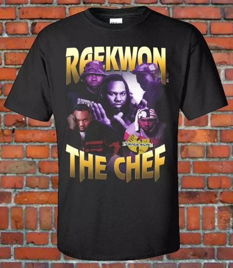 

Raekwon Rapper T-Shirt Tops tees Men s Women s The Chef 3XL