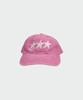 Maidibbeullumemolijeu Ssstar Stone Washed Ball Cap (Pink)