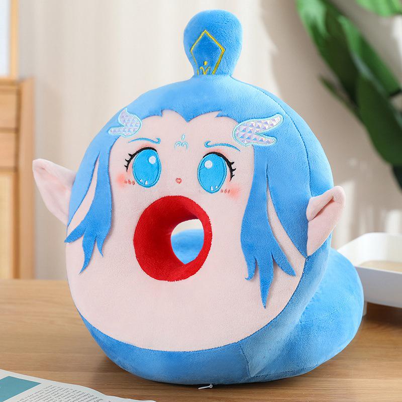 Nezha & Ao Bing Anime Plush Pillow - Office Nap Pillow & Birthday Gift