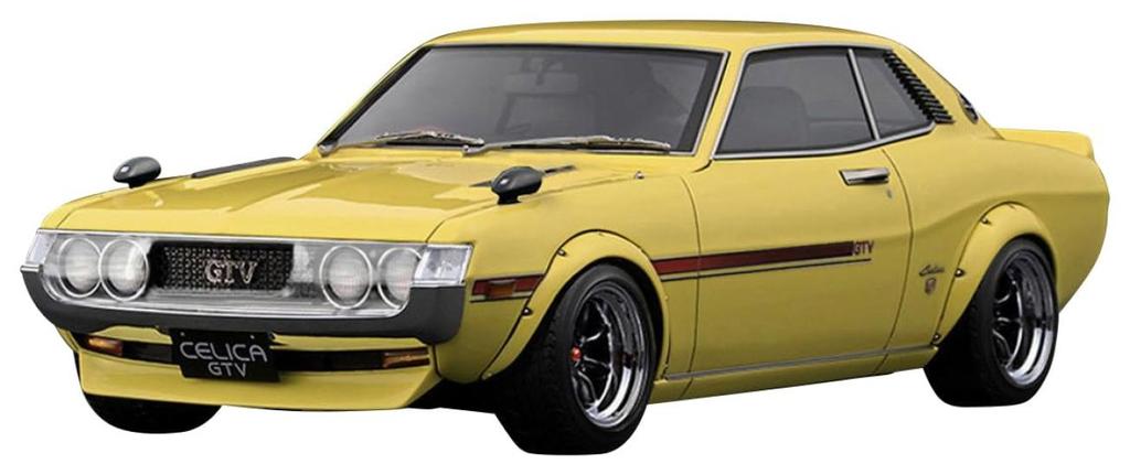 Ignition Model 118 Toyota Celica 1600GTV (TA22) Yellow (118 Scale) Finished Product IG3688