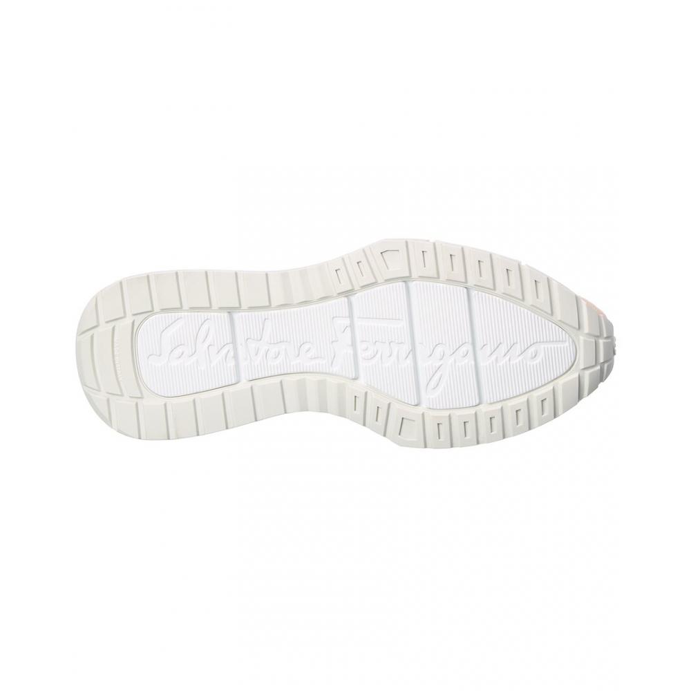 Salvatore Ferragamo Ferragamo Ninette Knit Sock Sneaker Pink