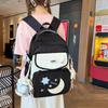 Schoolbag dopamine contrasting backpack high school student college style schoolbag junior high school girl large capacity high value cute backpack