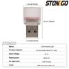 USB Plug-In 5V Atmosphere Light Mini LED Decorative Ambient Light for Auto Desktop Wall Interior Home Decoration