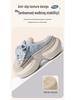 Women's Thick-Soled High-Heeled Bow Cotton Slippers - Winter 2025 Non-Slip, Height-Boosting, Warm PU Slippers