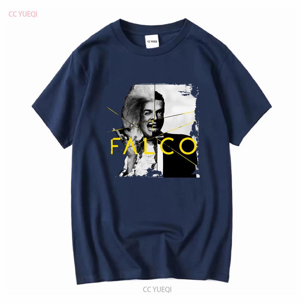 Falco Fun Saying T Shirt Size S 5XL vintage Washed Unisex Top For Everyday Wear Breathable streetwear Versatile Slightly