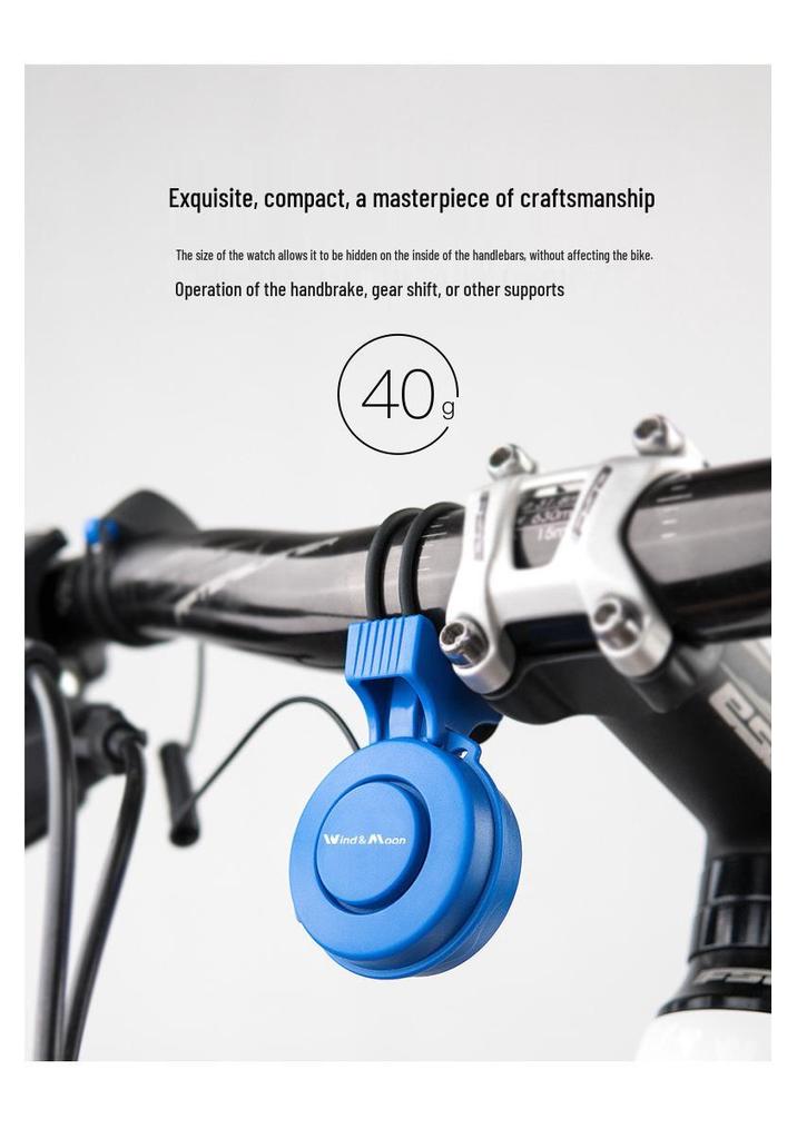 Clacson Elettrico Ricaricabile Super Forte per Bici e Motociclette