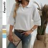 Vacation and Casual Style Woolen Shirt Women's Spring and Summer Tops