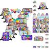 Sac à Dos Double Épaule et Bandoulière Numberblocks Avec Trousse Parfait Cadeau Pour Anniversaires