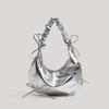 Niche Design Pleated Shoulder Strap Bow Shoulder Bag Cloud Bag Women's 2025 New Trendy High-end Textured Underarm Bag