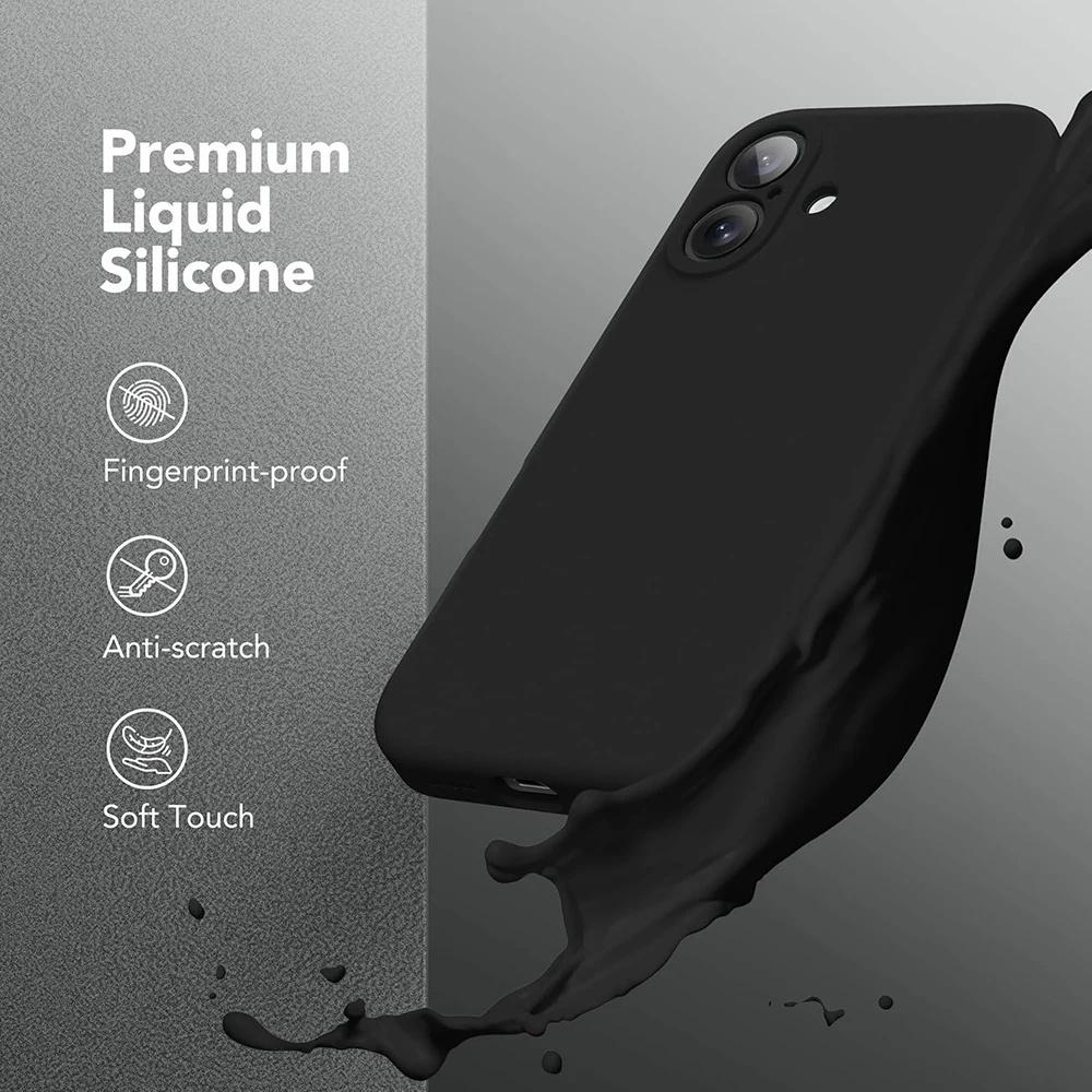 TPU Protector For iphone 17 Pro ProMax Air Case Delicate Case Fall prevention Case For iphone17 Liquid Silicone Plain Rubber