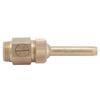 Male Thread Brass Fountain Nozzle Adjustable Direction Jet Water Spray Head with Valve