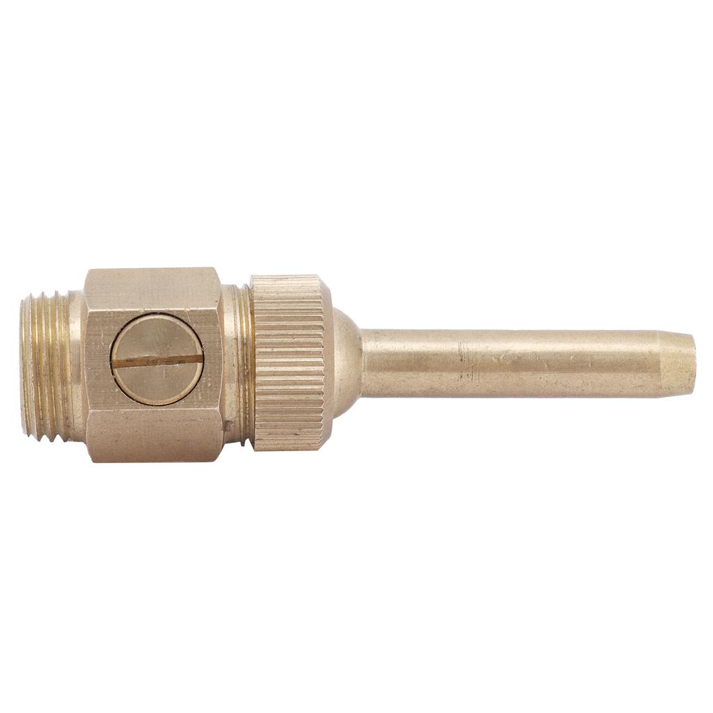 Male Thread Brass Fountain Nozzle Adjustable Direction Jet Water Spray Head with Valve