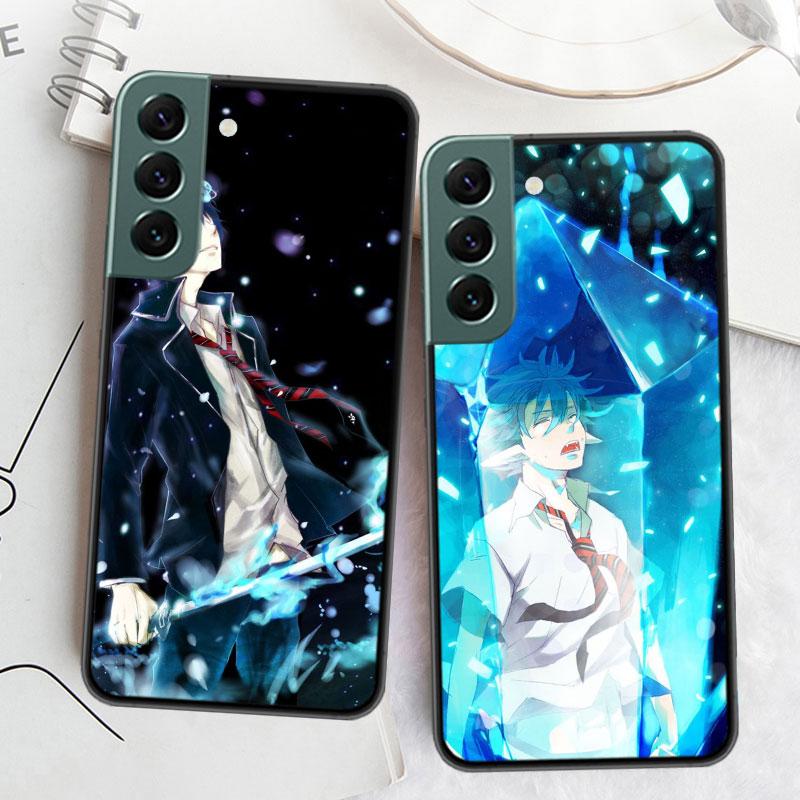 Anime Ao no Exorcist Okumura Rin Phone Case For Samsung Galaxy S22 S25 Ultra S21 S10 Plus S26 Edge S20 S23 S24 FE Cover Sili