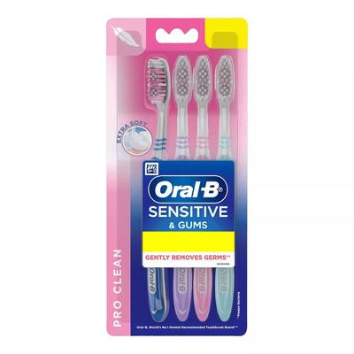 Extra Soft Toothbrush Set for Sensitive Teeth and Gums (4 Things), Toothbrush Sensitive & Gums Extra Soft Set,