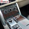 Car Interior Transparent TPU Film Console Panel Decor Protective Vinyl Wrap Sticker for Land Rover Range Rover SWB 2013-2017