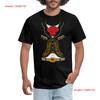 Mexican Mariachi Costume Charro Suit Mens T Shirt Vintage Washed Streetwear Designer Clothes Stretched Comfortable Slightly