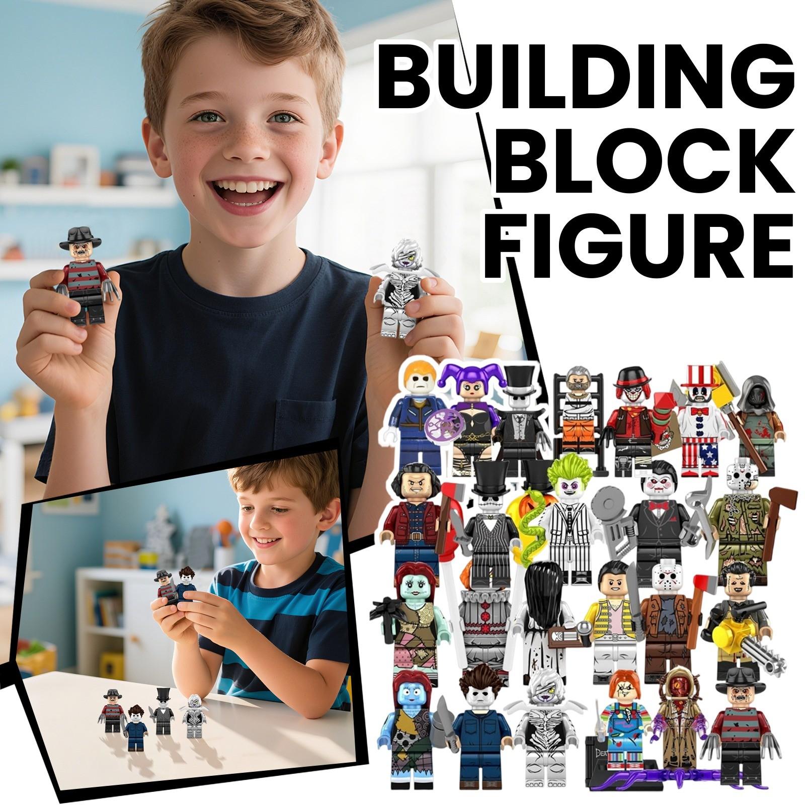 

24 Календарь с сюрпризами из строительных блоков ужасов One Size