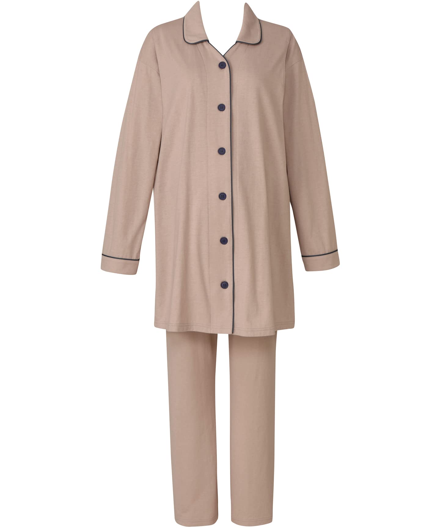 

Wacoal Maternity Maternity Web и Удобная Длинная Длинная Пижама, Эксклюзив, [Для До- и Послеродового Использования], Одежда для Кормления, Застежка спереди, 100%