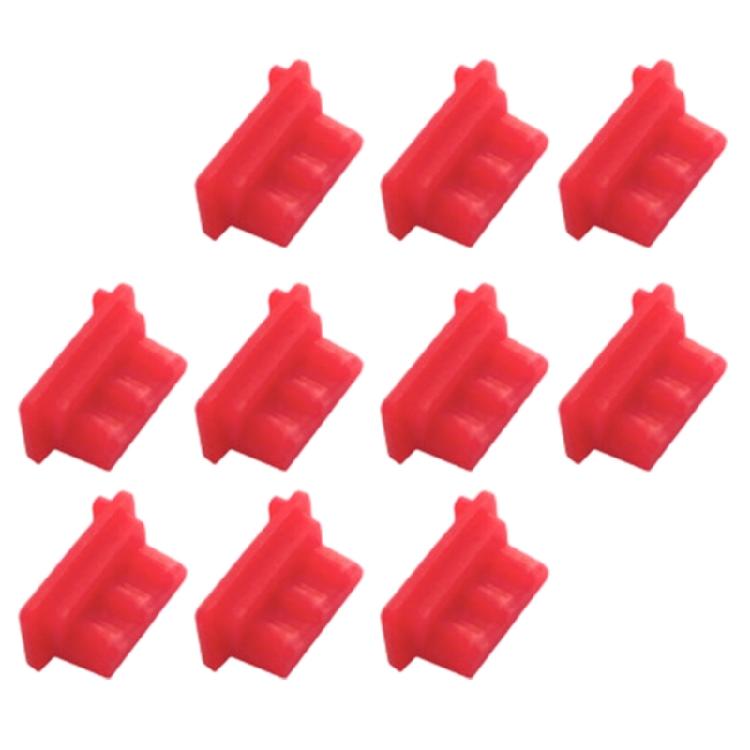Soft Silicone USB Cover Dustproof Protectors USB Port Cover Universally Fit Computer Laptop Port Maintenance 10pcs
