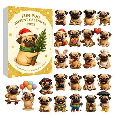 Thema Feiertagskalender 24 Tage voller Überraschungen Countdown Ein Muss für ein süßes Weihnachten! 2-Jahres-Taschenkalender