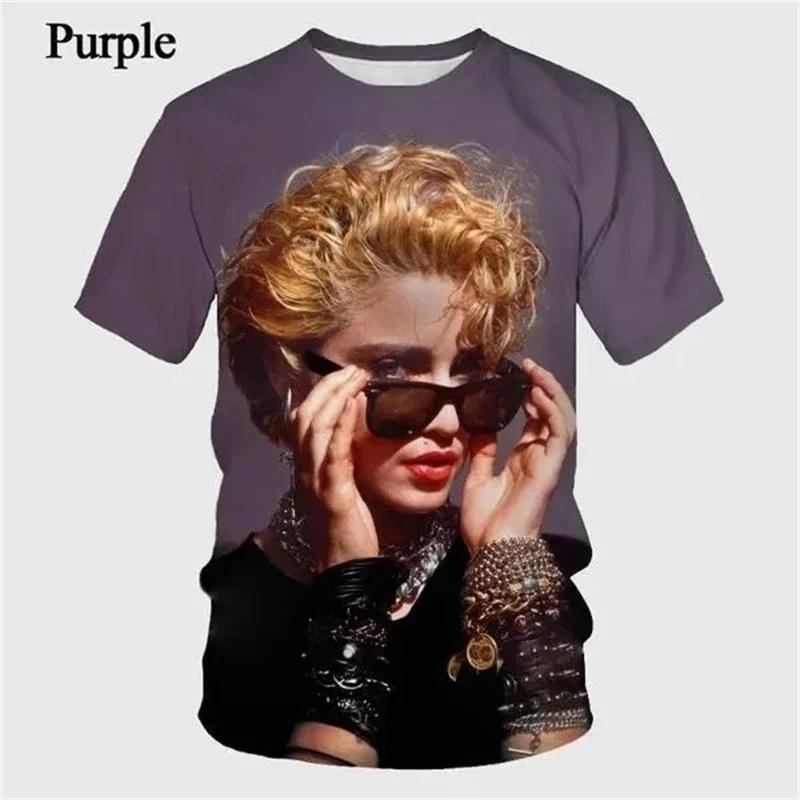Famous Female Singer 3D Print Sports Quick Dry Breathable Men