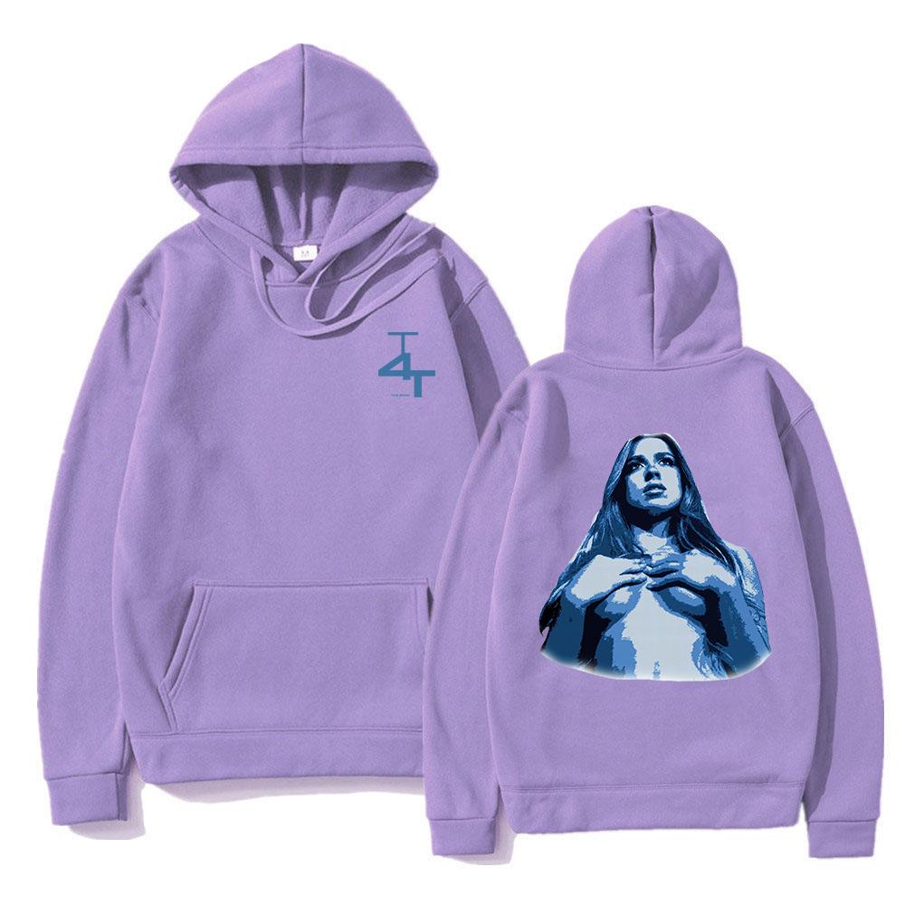 Tate Mcrae Tit for Tat Neues Lied Hoodie 2025 Vintage Retro Herren/Damen Hoodies Harajuku Winterkleidung Pullover Sweatshirt