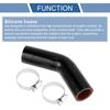 X AUTOHAUX Silicone Hose, Silicone Tube, 45 Degree Elbow, General