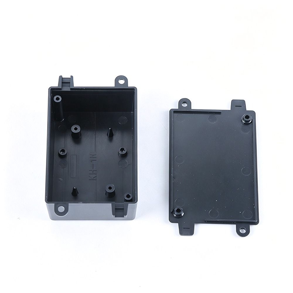 Black&White Junction Box Plastic Electric Power Supply Case DIY Housing Instrument Case