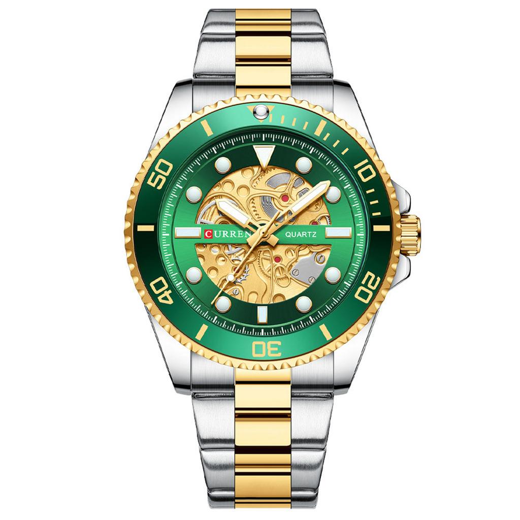 Men's Waterproof Luminous Running Alarm Clock Watch