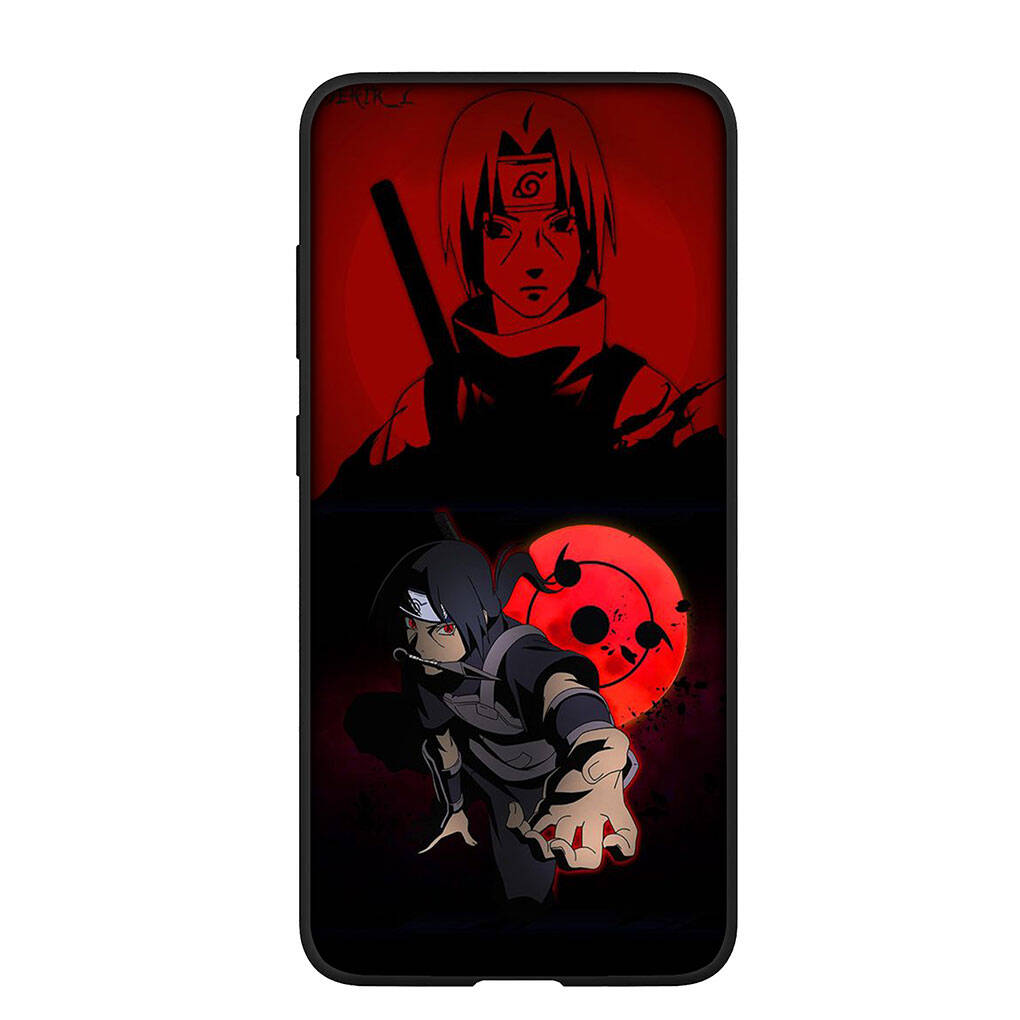 Handyhülle für iPhone 17 15 16 Plus Redmi Note 14 12 11 13 Pro Max Huawei P30 P20 Lite OPPO A60 A40 A80 A18 Akatsuki Comics Itachi Sasuke Naruto Hülle