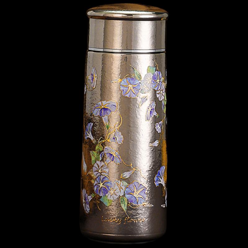 Xinke Titanium Flower Pattern Tea Cup