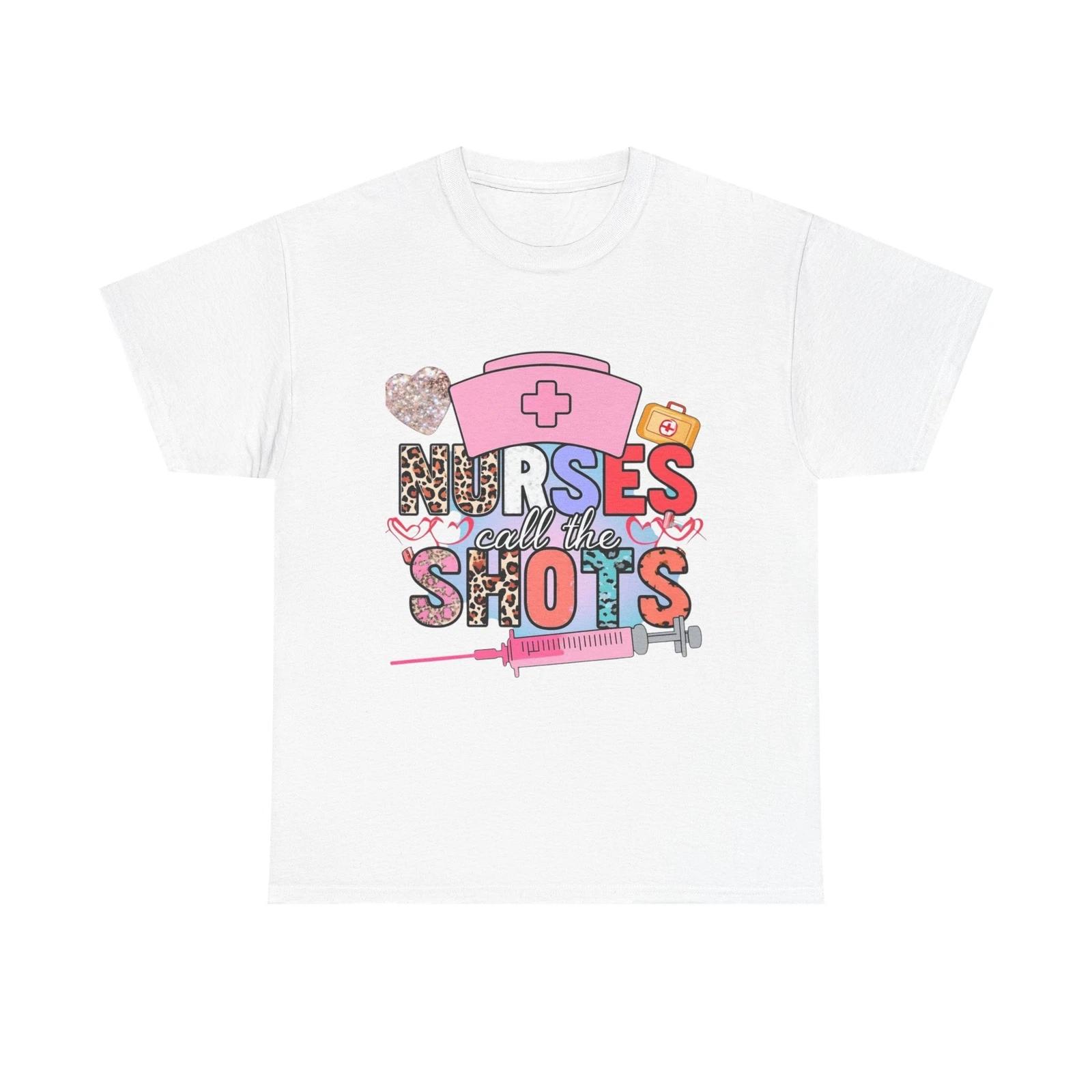 Nurse Unisex Heavy Cotton Tee S