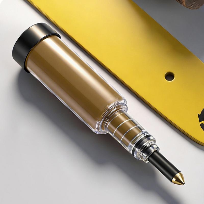 Plastic Chainsaw Grease Guns with Pre Load 1.5Oz Lubricator For Smooth Operate Improved Tool Performances Easy Refill