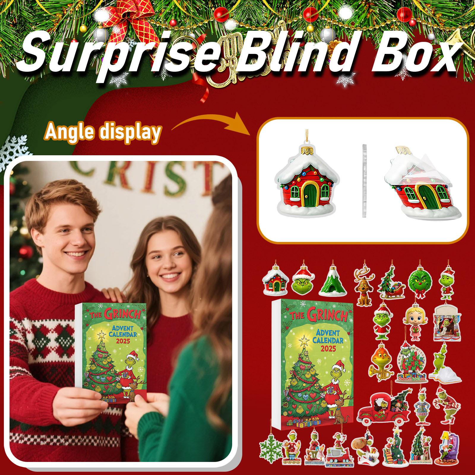 

Адвент-календарь содержит 24 подарка, милые фигурки кукольный адвент-календарь, календарь обратного отсчета с игрушками-сюрпризами, коллекционные фигурки в подарок для детей One Size