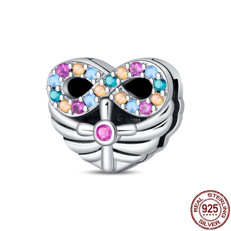 New Product Copper Four Leaf Clover Flat Bead Series Fit 3Mm Bracelet Diy Charm For Women Jewelry Fashion Gift