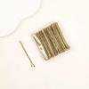 Black U-Shaped Steel Hair Clip for Buns - Women's Hair Accessory