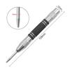 Set of 2 Automatic Center Punch with Center Punch for Drilling, Stamping, and Marking Metal, Wood, and Plastic, Suitable for Windows, Walls, Floors, a