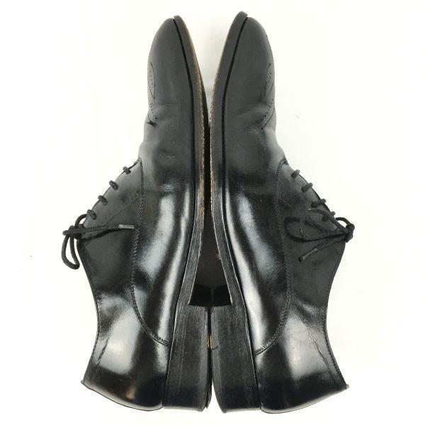 Vintage Made in Spain ANTONIO RUFU Medallion Wholecut Business Shoes Black Size 39 (24.5) Men's(USED)