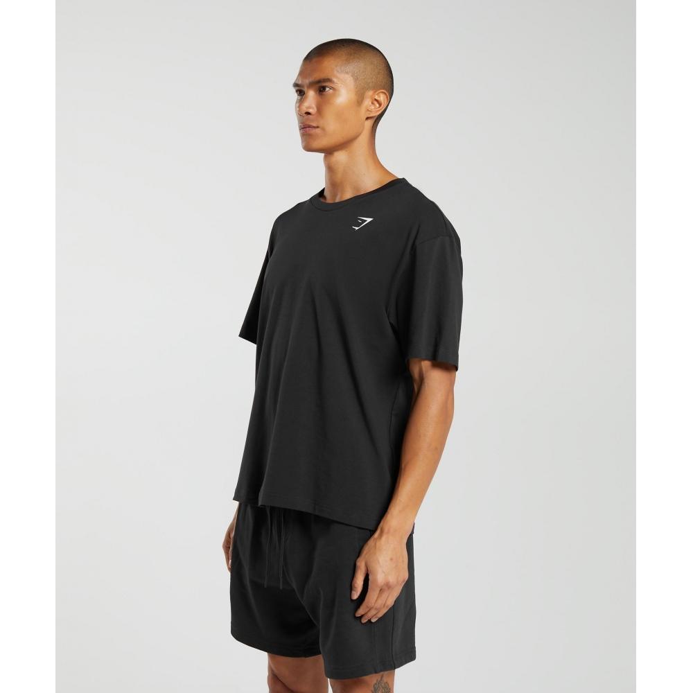 Gymshark EssenTial Oversized T shirT Black A1a3e Bbbb