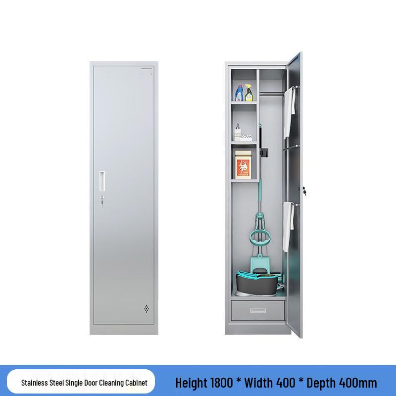 WEZHO Stainless Steel Storage Cabinet
