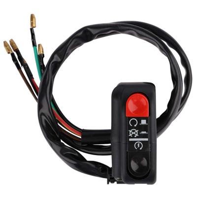 Rugged Waterproof Ignition Starter Kill Switch Push Button On/off Switch Universal 22 Mm For Most