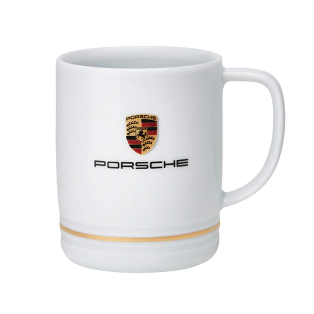 Оригинальная большая кружка для кофе с гербом Porsche, Сделано в Германии