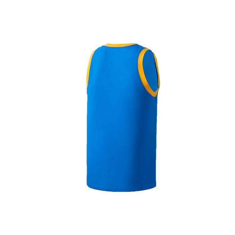 Li Ning Sports Basketbalová série Síťovaný Prodyšný Basketbalový Soutěžní Ležérní Sportovní Oblek Pánský oblek Jasně modrá AATR011-3