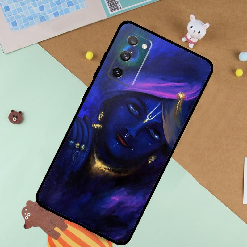 Indisk Gud Lord Krishna Mjukt Fodral För Samsung Galaxy S24 Ultra S9 S10 S20 S22 S21 Plus S23 FE S25 Ultra Funda Cover