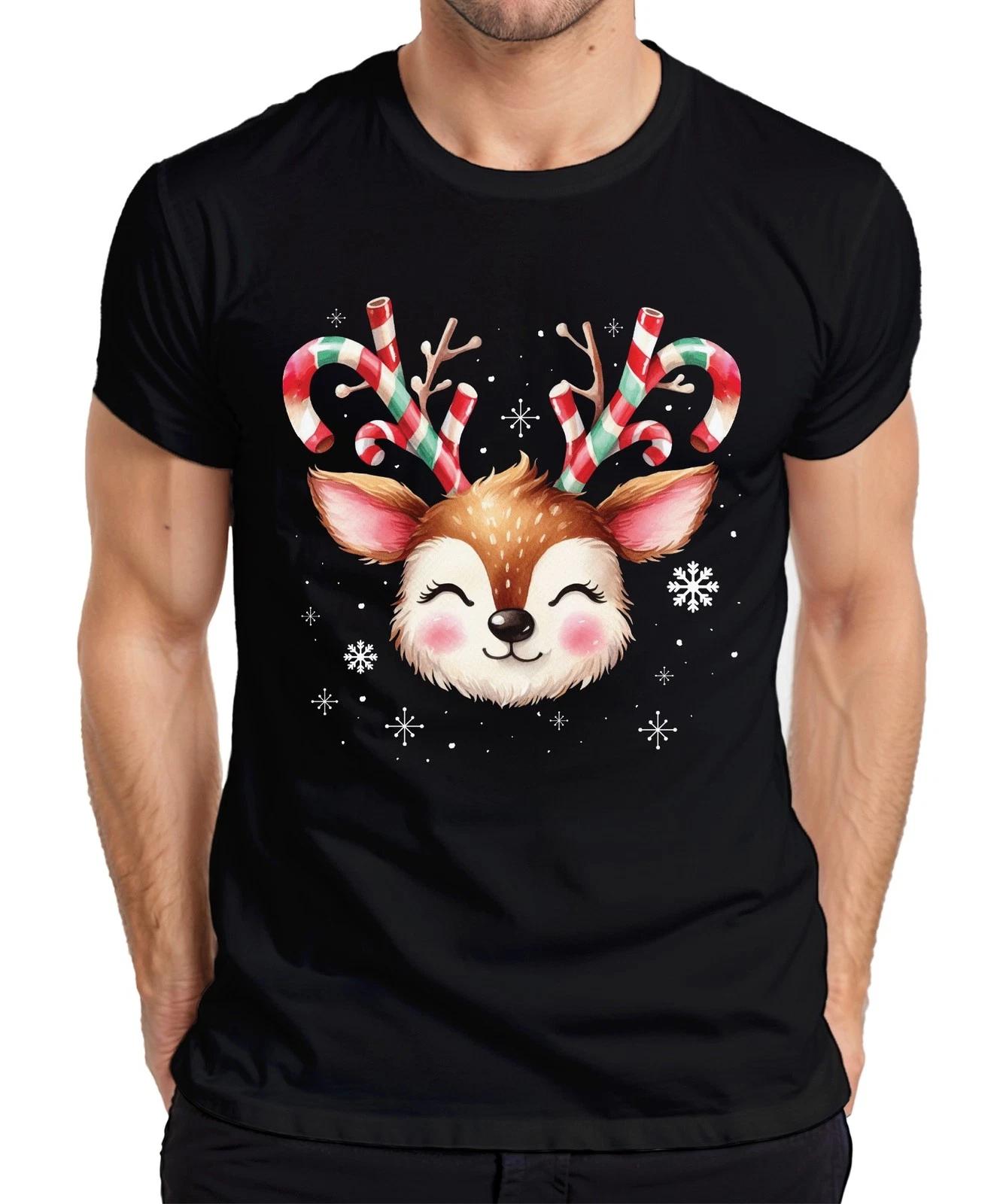 Rentier Zuckerstange Süß Schnee - Weihnachten Weihnachtsgeschenk Christmas Herre M