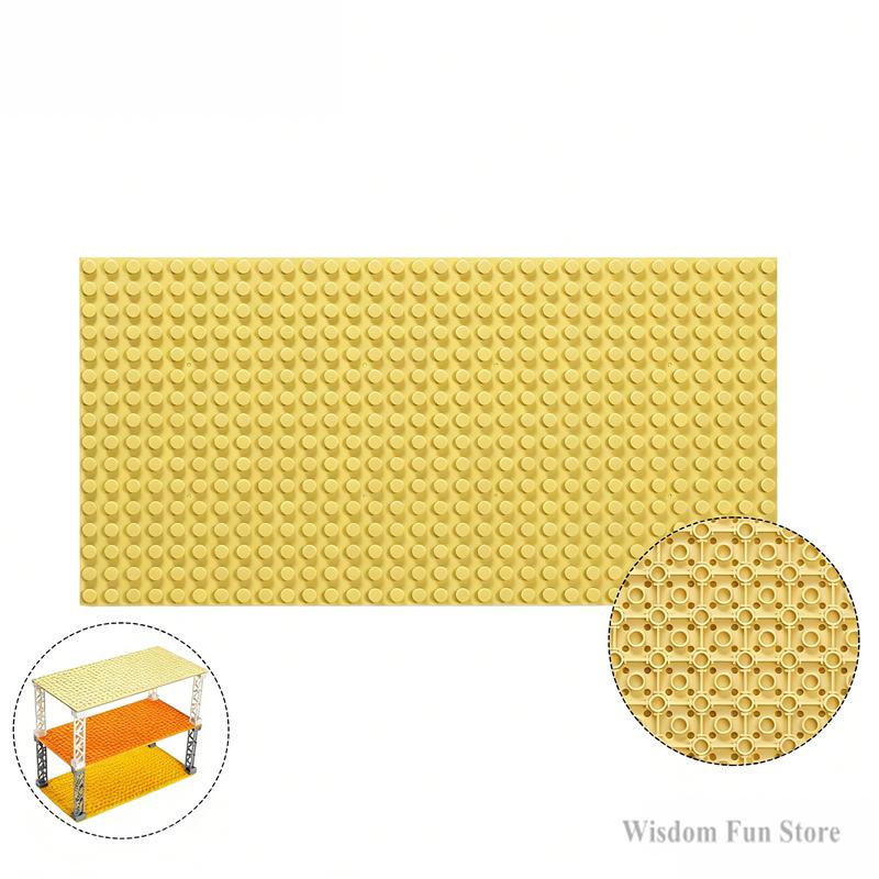 Placca Base 16x32 Punti Blocchi da Costruzione Muro di Mattoni Double-Sided Base Blocchi di Assemblaggio MOC DIY Accessori Compatibili Mattoni Principali