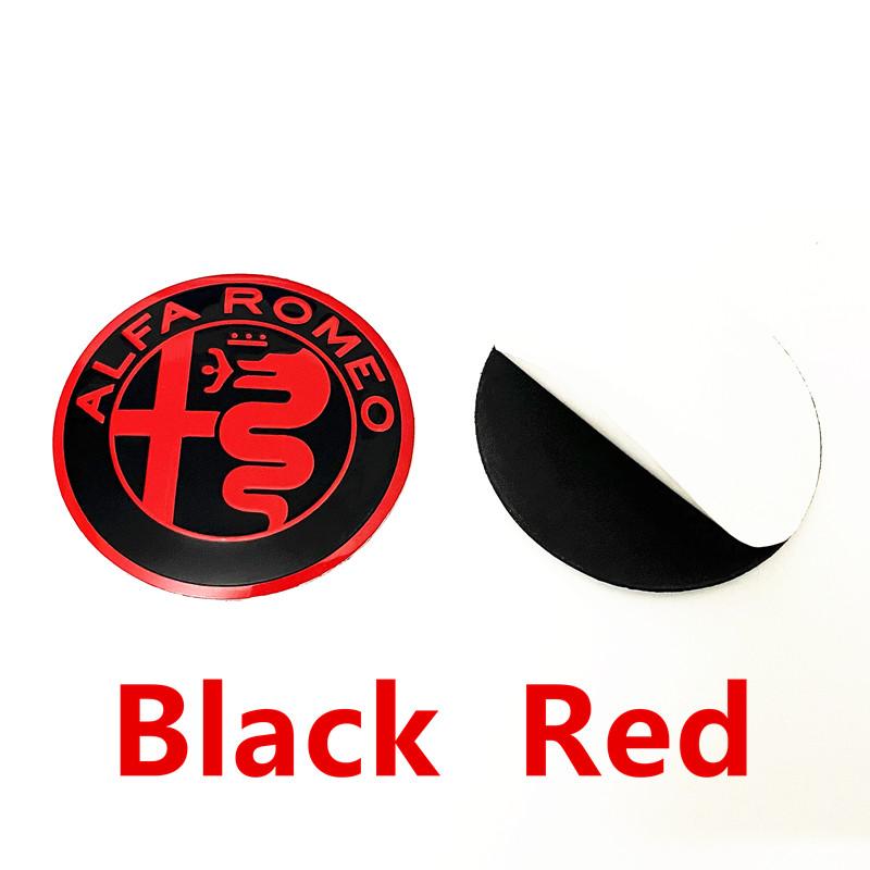 Für Alfa Romeo 4 Stück 40mm 50mm 56mm Auto Radnaben Logo Aufkleber Felgen Mittelkappen Abdeckung Abzeichen Decal Für Alfa Romeo 147 156 159 Mito G