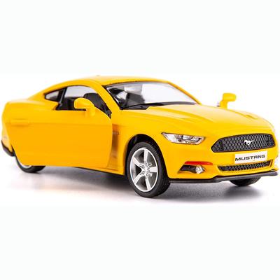 Mustang GT 2015 Druckguss-Automodell im Maßstab 1:36, Spielzeugauto aus Zinklegierung für Kinder, Spielzeugauto zum Zurückziehen von Fahrzeugen für Kleinkinder, Kinder, Jungen, Mädchen, Geschenk