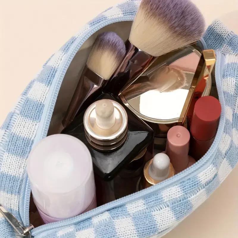 Cosmetic Bag Makeup Bag Portable Travel Makeup Case Cute Pencil Pouch Women Toiletry Bag for Girls Traveling