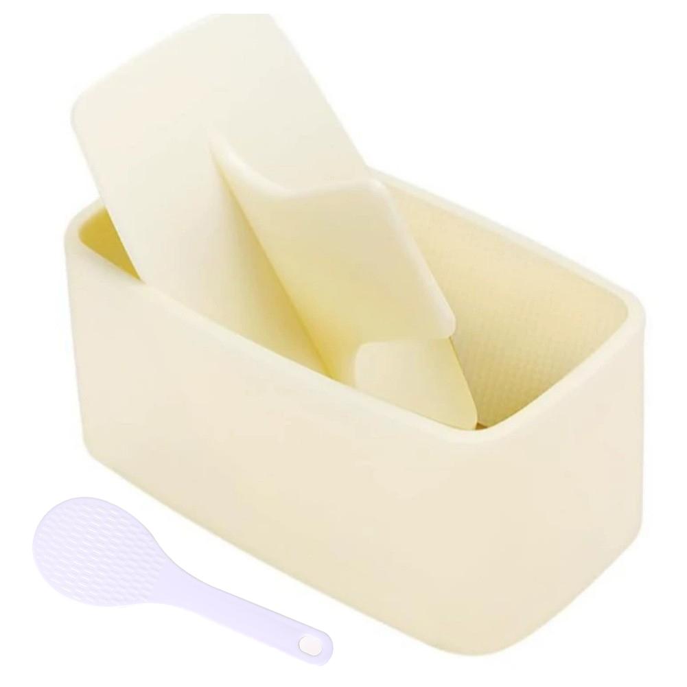 Musubi Press Mold and Rice Paddle, Musubi Maker Rice Press Mold Easy to Use at Home for Bento, Sushi Snacks, Party and Picnic